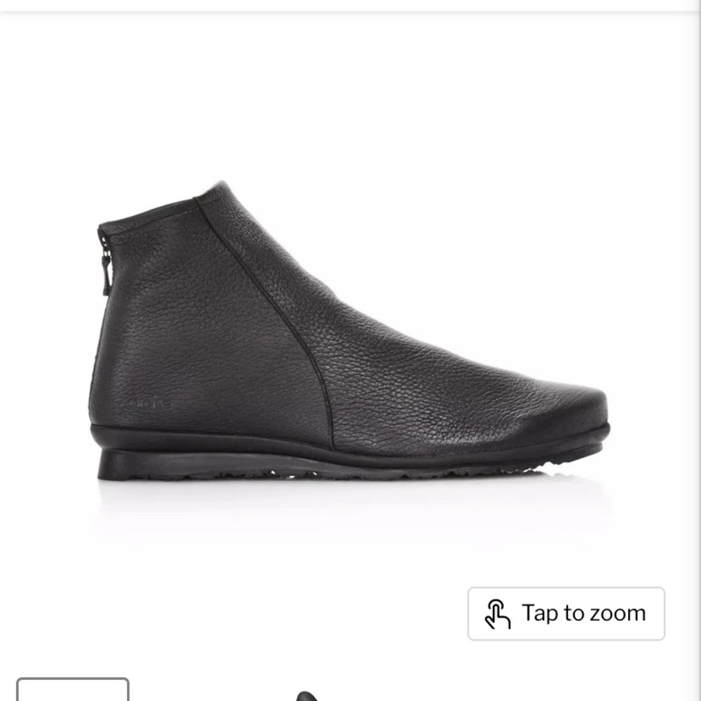 Arche LN black leather booties
